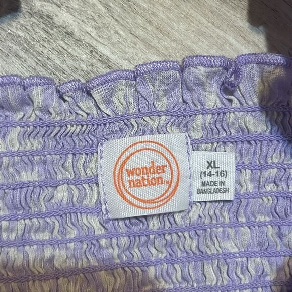 Wondernation bundle size 14-16 top and denim shorts preloved 💕 - Picture 5 of 9